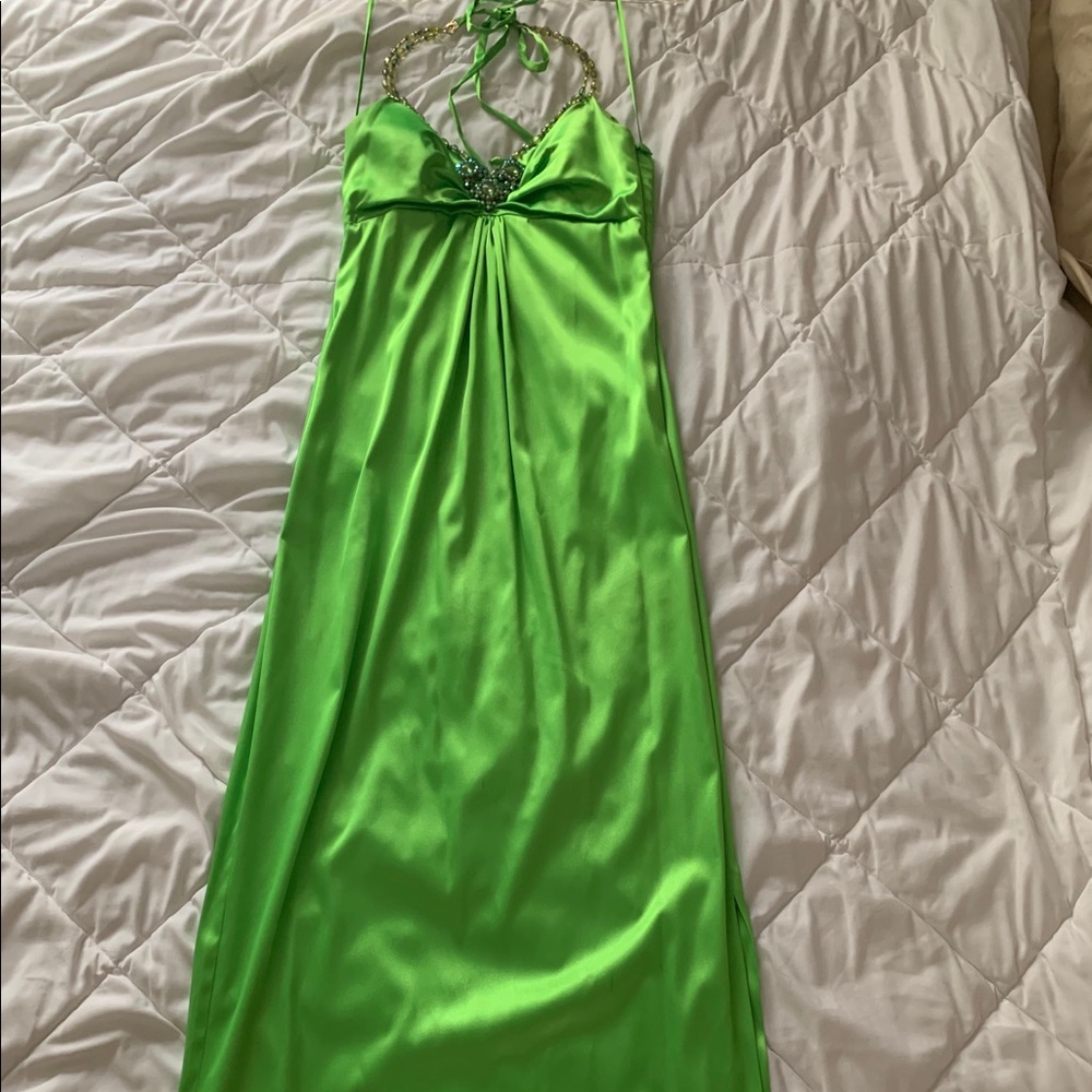 Dress with small slit on sides